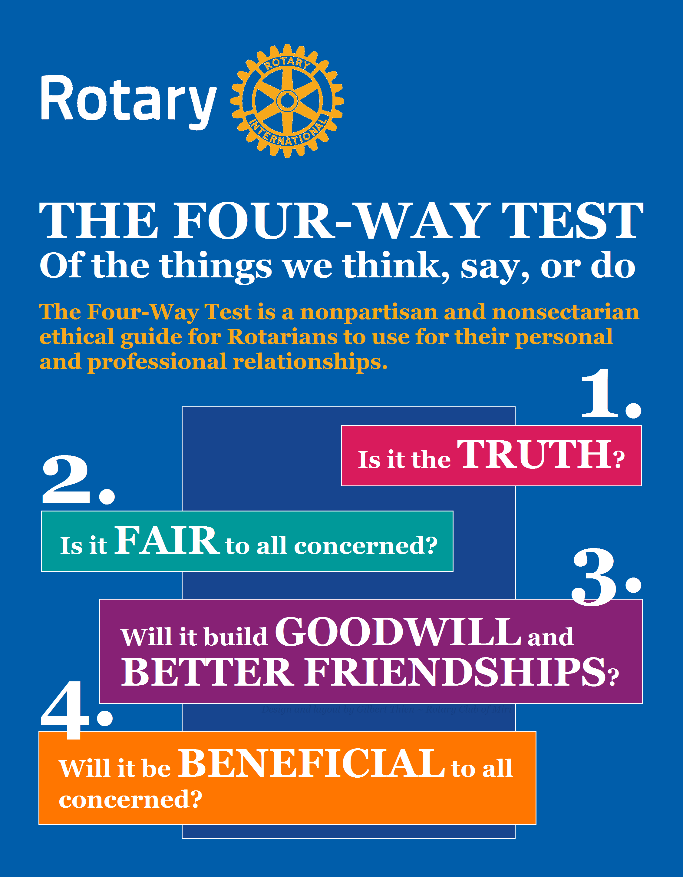 Four way test