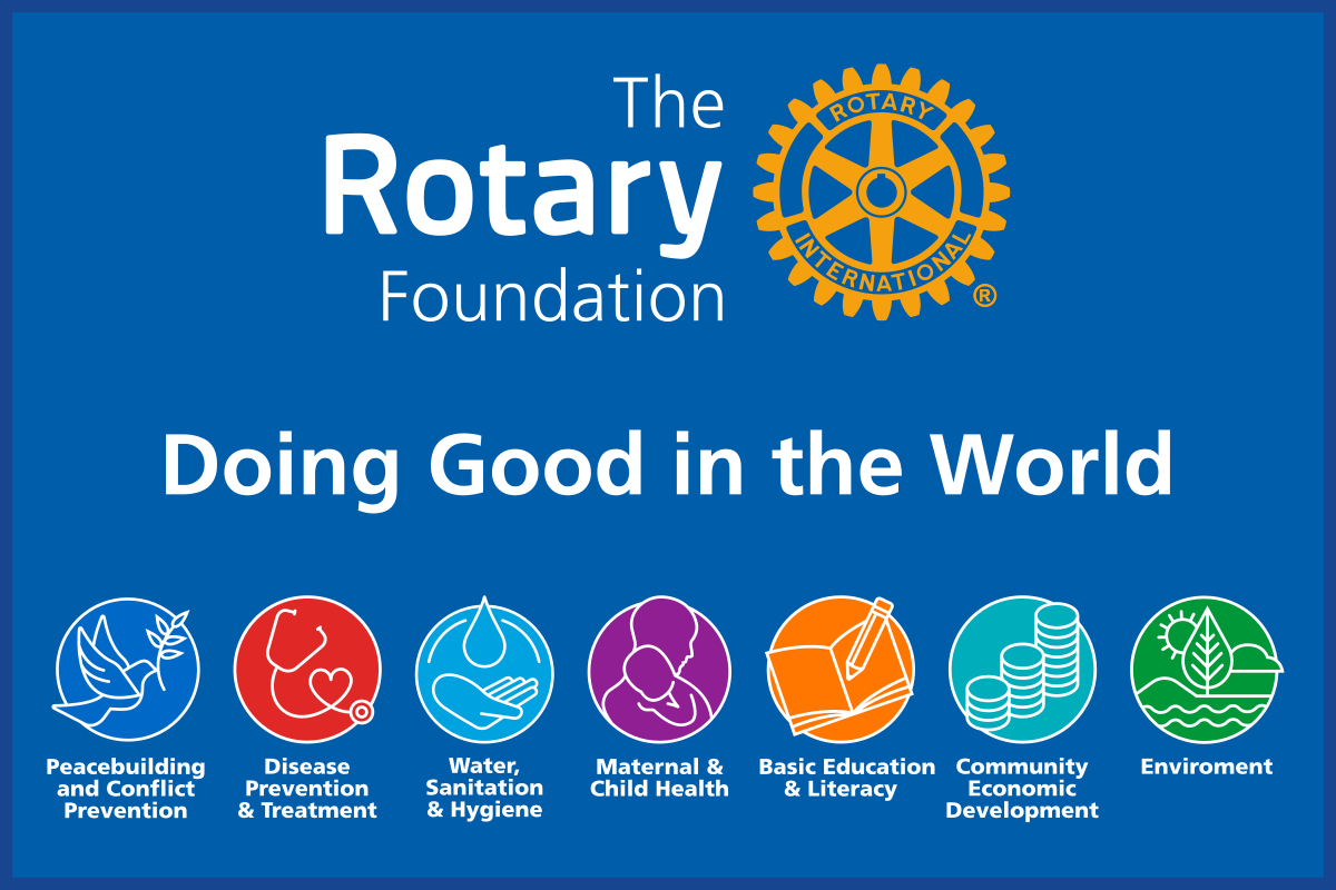 Rotary's seven areas of focus