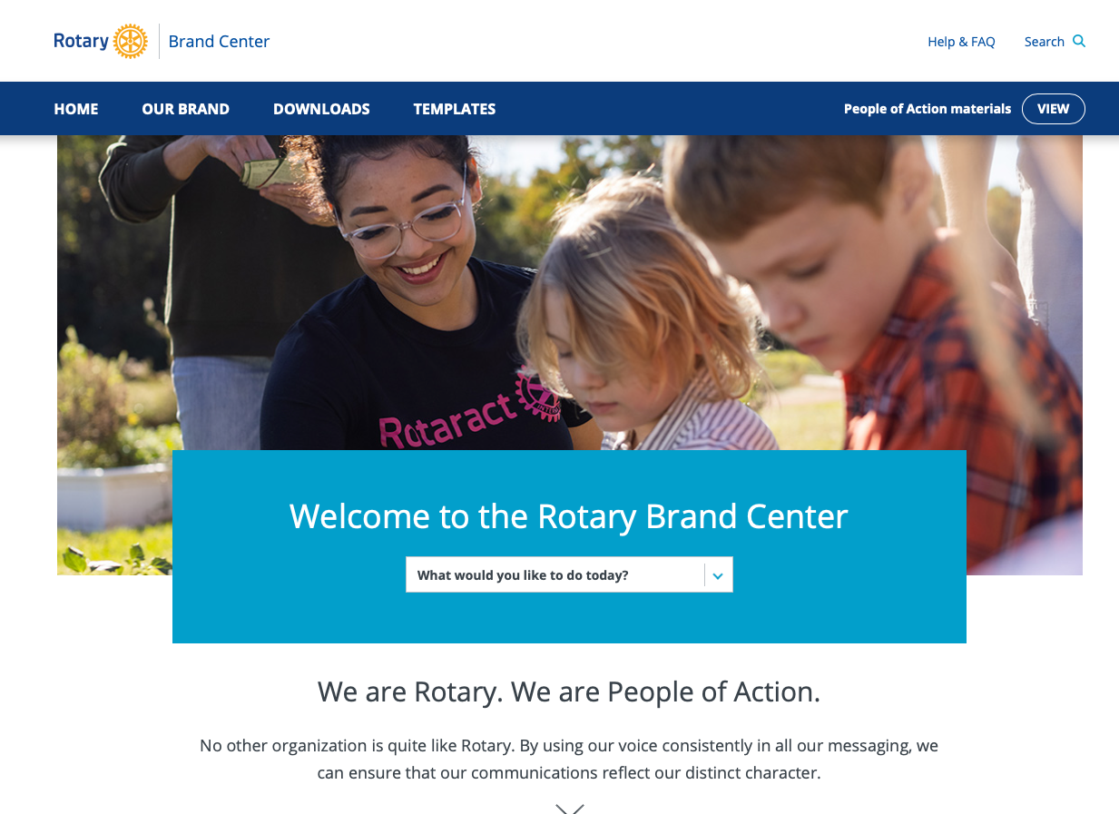 Rotary Brand Center